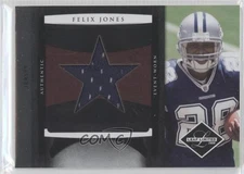2008 Leaf Limited Rookie Jumbo Jerseys Team Logo 14/50 Felix Jones #6 RC 12vy