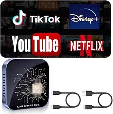 BESELL 3in1 Wireless Car Play Adapter Wireless CarplayAndroid Auto Adapter