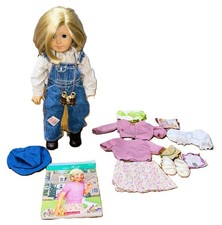 American Girl 18" Doll Kit Kittredge with Hobo Outfit, Meet Outfit  Accessories
