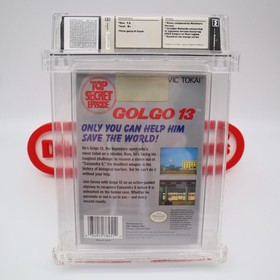NES Nintendo TOP SECRET EPISODE: GOLGO 13 - WATA GRADED 9.0 B+! NEW & Sealed!