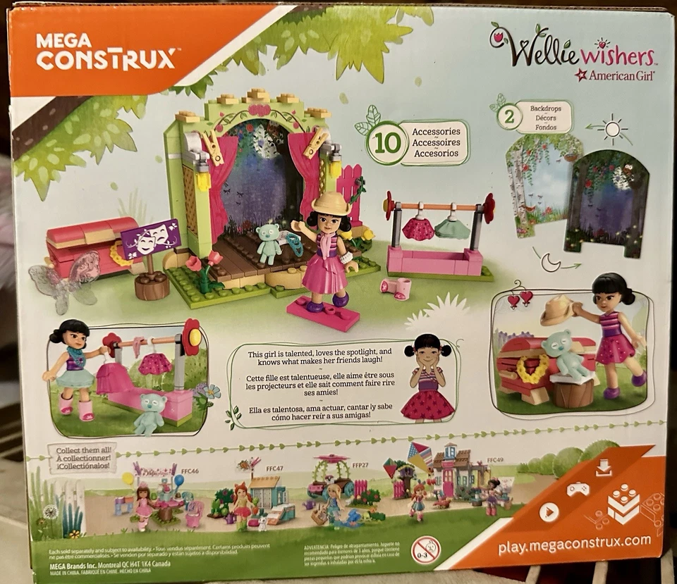 American Girl Mega Construx Wellie Wishers Garden Theater - Image 2 of 2