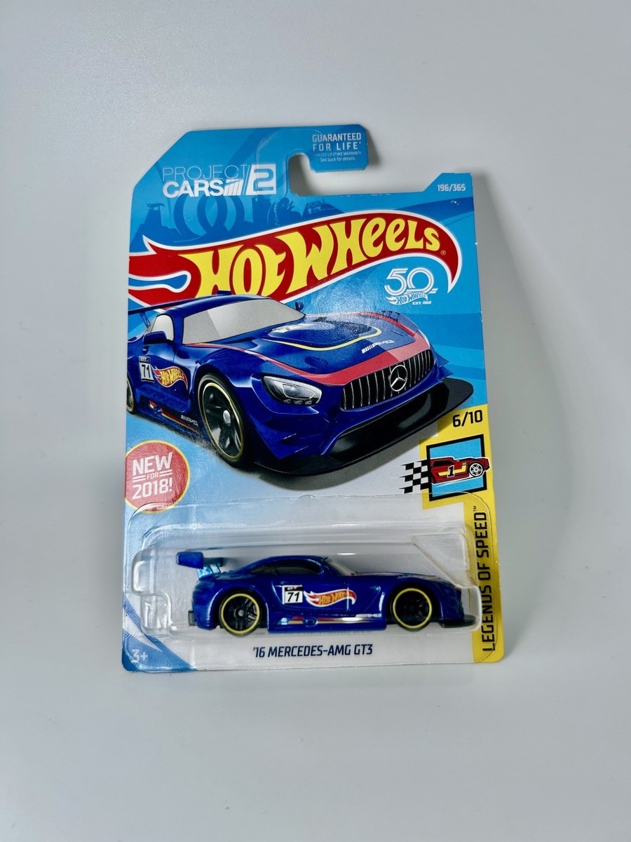 2018 Hot Wheels Legends of Speed '16 Mercedes-AMG GT3 196/365