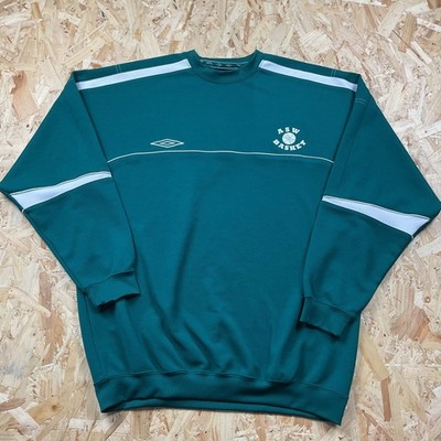 Vintage 2000s Umbro Green Basketball Sweatshirt ASW Tournoi de Paques XXL