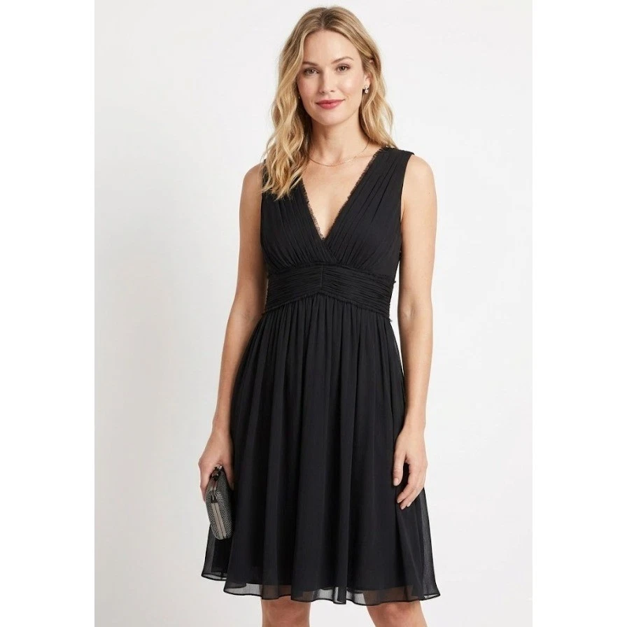 Pleated Chiffon Dresses for Women for sale