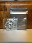 TD Mint 100g .999 Silver Skull Round Bullion With 1g .999 Gold Snowflake