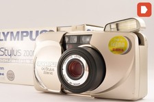  N MINT   Olympus Stylus Zoom 140 4276798 35mm Camera in Box Gold From JAPAN