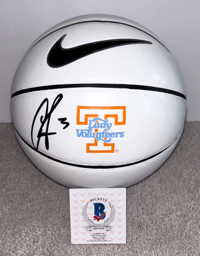 Candace Parker Autographed Signed Tennessee Volunteers TENNESSEE VOLS VOLUNTEERS LADY SPARKS BASKETBALL WNBA BAS 