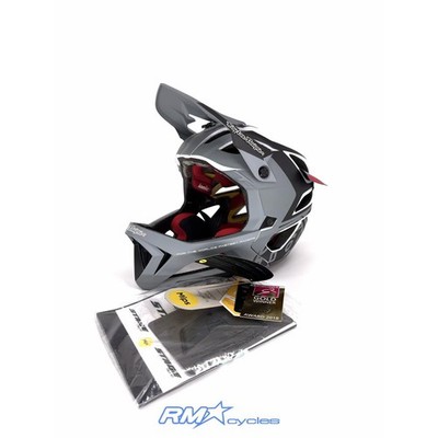 Troy Lee Designs Stage Helmet Valance Grey Medium