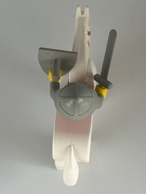 LEGO Castle Knight Cas074 Shield s Helmet Sword 677 with Horse