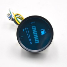 Fuel Level Gauge Car Meter Digital Green 52mm 2 Led Light Automotive Universal Fuel Level Gauge Car Meter Digital Green 52mm 2 Led Light Automotive Universal