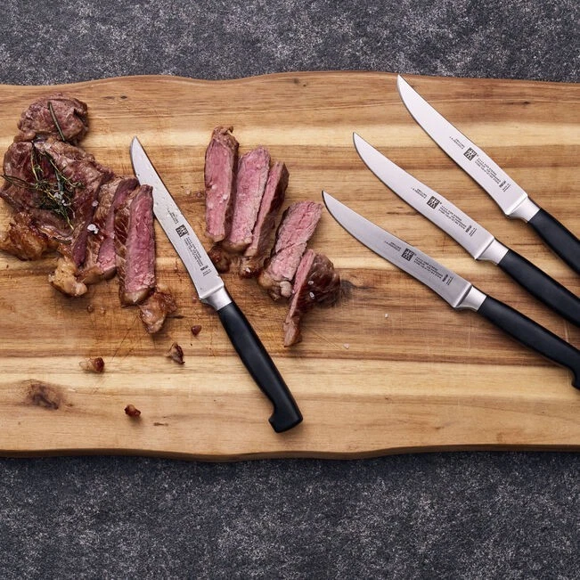 Conjunto de facas para bife Hot Selling Zwilling quatro estrelas 4 peças - Imagem 3 de 4