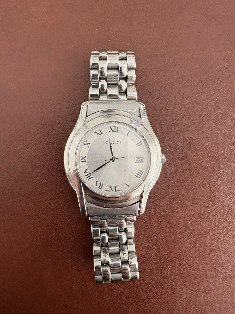 Gucci 5500 Stainless Steel Band Wristwatches for sale | eBay