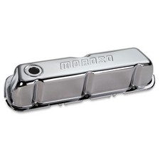 Moroso 68202 2 Pairs Tall Valve Cover Sbf Without Baffles Moroso Logo Steel