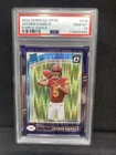 Panini 2024 Donruss Optic Jayden Daniels Rated Rookie #248 Purple Shock PSA 10
