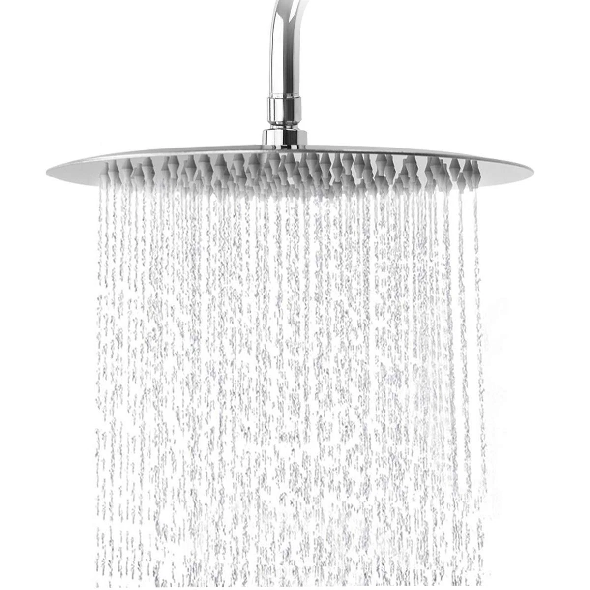 NearMoon Rain Shower Head, Ultra-Thin Design-Pressure 10 Inch, Chrome Finish