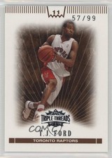2007-08 Topps Triple Threads Sepia 57/99 TJ Ford #81 n1u