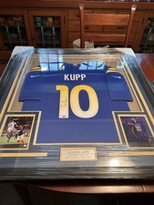 Cooper Kupp Autographed LA Rams Nike Jersey Framed Fanatics COA SB LVI Champs