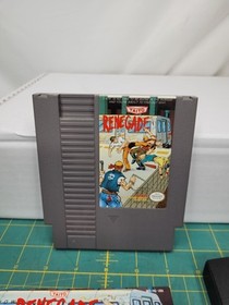 Renegade (Nintendo Entertainment System, NES, 1987) Cartridge Manual Sleeve