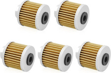 5 Piezas Filtros de Aceite para Motocicleta Compatible con Honda YX ZS Zongshen Pit Dirt Bike