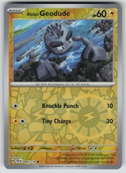 Alolan Geodude 044/159 Journey Together Reverse Holo Common