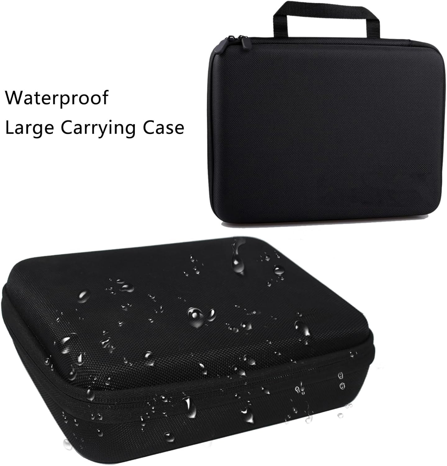 Large Camera Carrying Case for GoPro Hero 13-7, AKASO, DJI Action 5 Pro, SJCAM, 