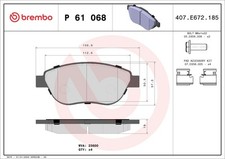 Kits de frein Citroen BX