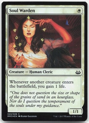 Soul Warden C Modern Masters 2017 MM3 Foil 24 2017 NM