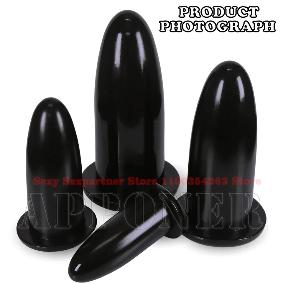 Huge Anal Plug Stretching Set Anus Dilator Big Prostate Massager Adult Sex Toys - Image 4 of 4