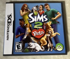 The Sims 2 Pets 2004 Nintendo DS MANUAL CASE ONLY