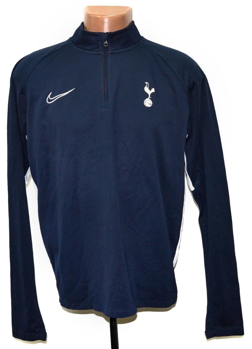 TOTTENHAM HOTSPUR 2017/2018 TRAINING FOOTBALL TOP JERSEY NIKE L | eBay