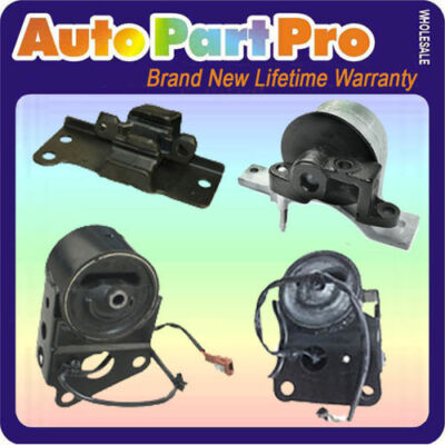 M008 For 04-09 Nissan 3.5L Motor & Trans Mount Set 4PCS 7349EL 7358EL 7351 7348