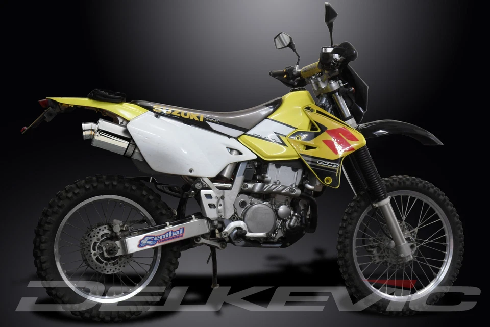 Suzuki DRZ400S 20-24 DRZ400SM 05-24 полный выхлоп 9 дюймов овальный глушитель из нержавеющей стали - Изображение 4 из 4