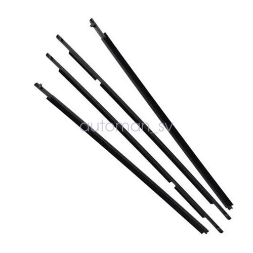 For Scion xB Base Wagon 2.4L Front &Rear 4pcs Door Belt Molding Weatherstrip - Picture 5 of 9