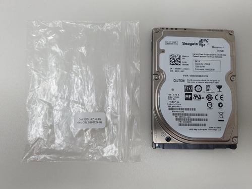 Dell XPS 14Z P24G Hard Disk Drive HDD 750GB 2.5" SATA Seagate ST9750420AS win 10 - Picture 14 of 16