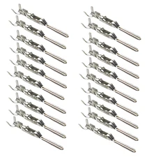 [20x] Male Molex Crimp Terminals, Harley BLACK Waterproof, MX150