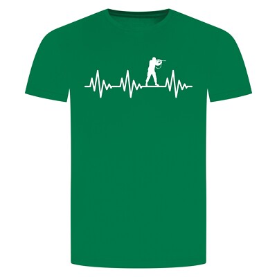 T-Shrt Herzschlag Boule Herren EKG Petanque