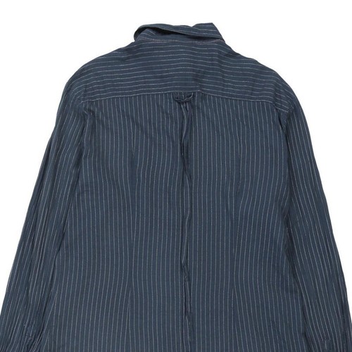 Dolce & Gabbana Striped Shirt - XL Navy Cotton Blend - Picture 6 of 11