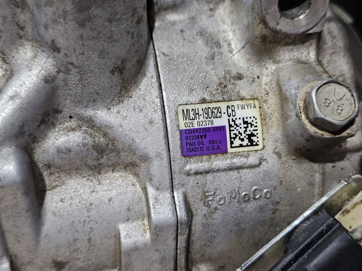 user_c9c86e72 21-24 FORD F150 AC COMPRESSOR OEM FACTORY ML3H-19D629 XLT LARAIT
