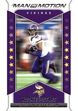 2022 Rookies & Stars #MM-12 Justin Jefferson Man in Motion Near mint or better