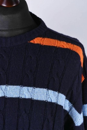 Paul & Shark Striped Crew Neck Wool Jumper Size XL - Picture 3 of 4