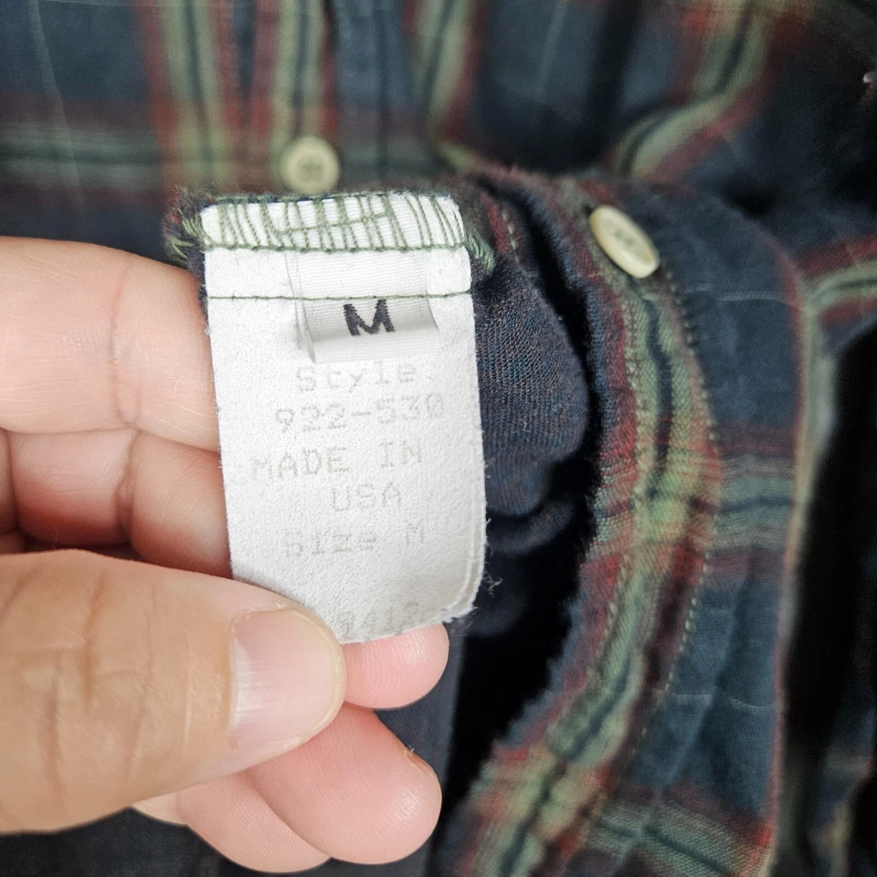 Camisa De Colección CP Tonos Para Mujer Abotonada Cuadros Manga Larga Talla M Foto 3 de 4