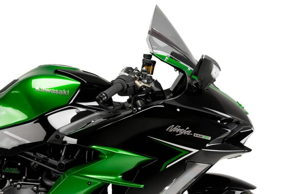 Parabrisas Pantalla Puig Z-Racing Negro Kawasaki Ninja H2 SX/H2 SX SE 2023 - 2025 Foto 4 de 4