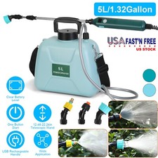 1.32Gallon Electric Sprayer Battery Operated Water Sprayer Lawn Outdoor Sprayer