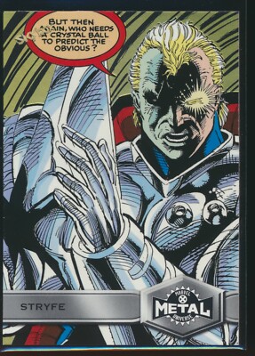 2020 2021 Upper Deck Marvel Metal Universe X-Men High Series SP #197 Stryfe