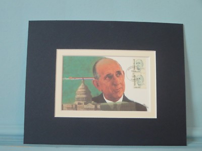 U.S. Senator Richard Russell of Georgia and First day Cover  of his own stamp