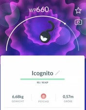 👻POKeMoN Go Icognito Fragezeichen (?) ? - nur in Pogo tauschen👻
