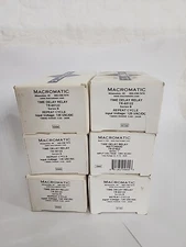 Macromatic TR-65122 Relay,E-Mech,Time Delay,Repeat Cycle,DPDT,10A,120AC/DC
