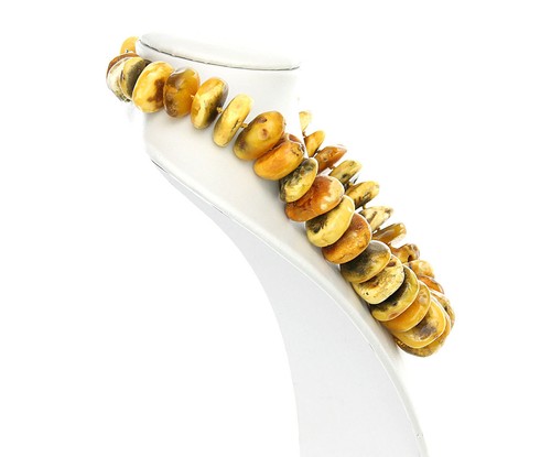 DANISH Rare Antique Natural Handmade Amber Bead Necklace A0088 RRP£4900!!! - Picture 3 of 11