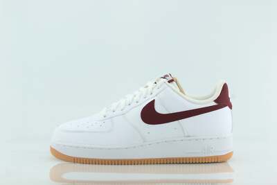 Nike Air Force 1 '07 PRM White Team Red US 8.5 9 EU 42 42.5 LV8 PREMIUM WEISS OG