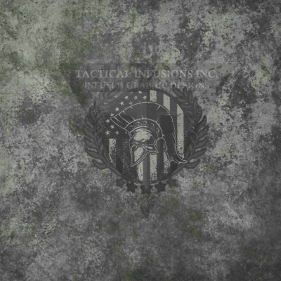 Kydex Infused Spartan Warrior Subdued on Approx 11 7/8'' x 11 7/8''  